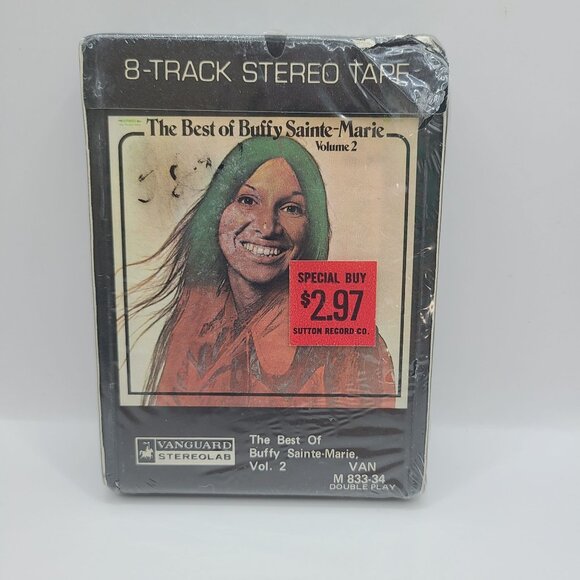 The Best Of Buffy Sainte-Marie Volume 2 8-Track Stereo Tape NOS - Picture 1 of 5